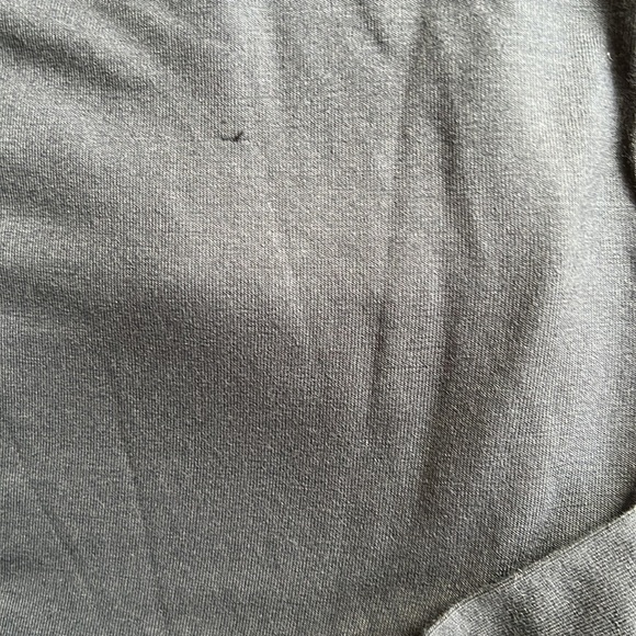 Soft Surroundings Black Jersey Stretch Long Sleeve Maxi Dress - Picture 8 of 9